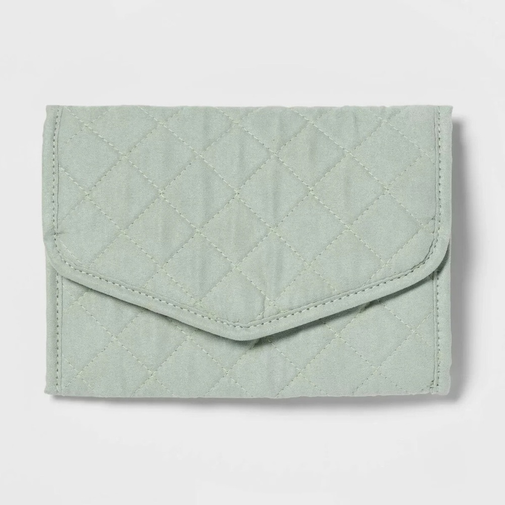 Foldable Travel Accessory Organizer Green - Brightroom